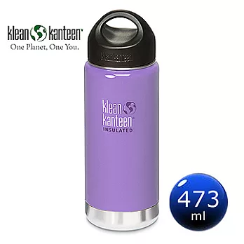 美國Klean Kanteen保溫鋼瓶473ml-薰衣紫