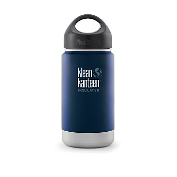 美國Klean Kanteen寬口保溫鋼瓶355ml-深海藍