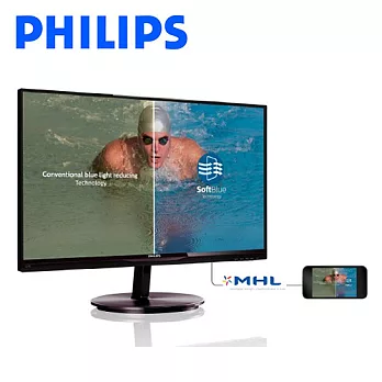 PHILIPS飛利浦 224E5EDSB 22型 低藍光不閃頻 IPS液晶螢幕