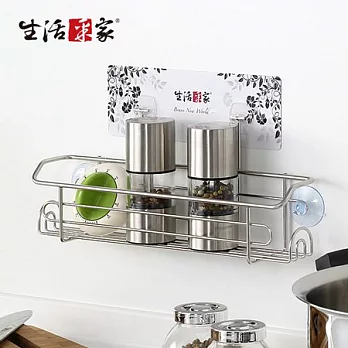 【生活采家】樂貼系列台灣製304不鏽鋼廚房用調味罐架#27202