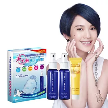 OGUMA水美媒冬季保濕組(黃菊花輕感嫩手霜35mlx1+水美媒50mlx2+水面膜3入x1盒)
