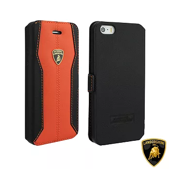 藍寶堅尼 Lamborghini iPhone 6/6S Plus(H-D1)高質感皮套橘