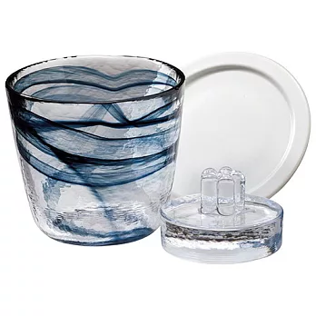 《清涼時尚》玻璃健康醃漬罐(附密封蓋)透明黑