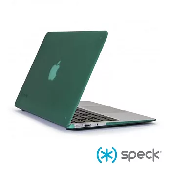 Speck SeeThru Satin MacBook Air11吋保護殼柔觸感孔雀石綠