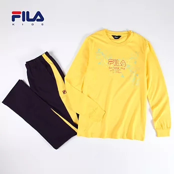 【FILA】花卉休閒套裝(黃)135黃