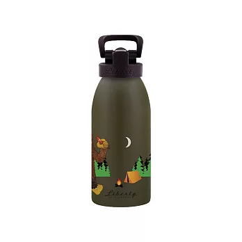 美國Liberty 全鋁環保運動水杯-470ml-大腳怪/單一尺寸
