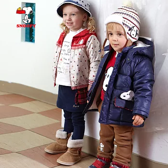 【SNOOPY】史努比經典紅格紋長褲(深褐)80深褐