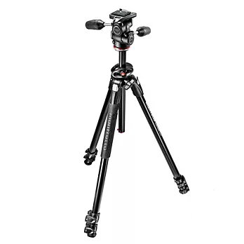 Manfrotto MK290DUA3-3W 豪華三節腳架+三向雲台套組