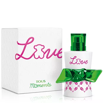 TOUS LOVE甜心女孩淡香水(50ml)-送珍愛水滴(50ml)