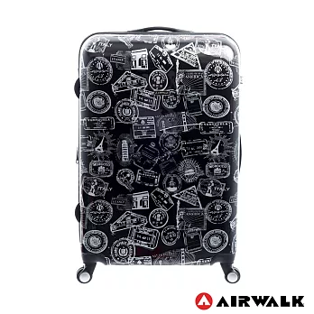 AIRWALK LUGGAGE - 精彩歷程 環郵世界28吋 - 遊玩靚黑28吋黑