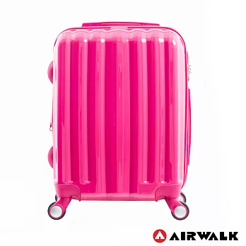 AIRWALK LUGGAGE - 花學系經典行李箱19吋 - 百合靚桃19吋桃紅