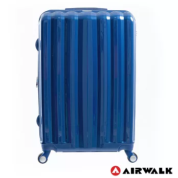 AIRWALK LUGGAGE - 花學系經典行李箱28吋 - 繡球寶藍28吋藍