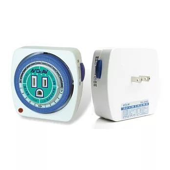 【Dr.AV】24小時機械式省電定時器(TM-306D)2入