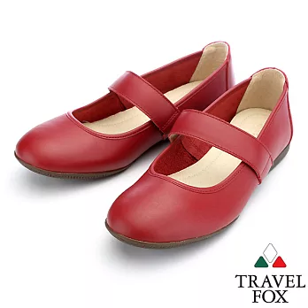 Travel Fox 雅典娜休閒鞋913813-04-35紅色