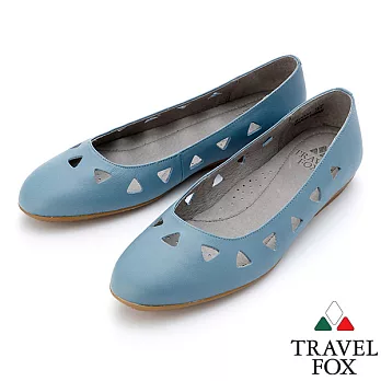Travel Fox SOFT-柔軟平底娃娃鞋914331-05-35藍色