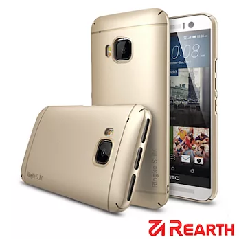 Rearth HTC M9 輕薄保護殼香檳金