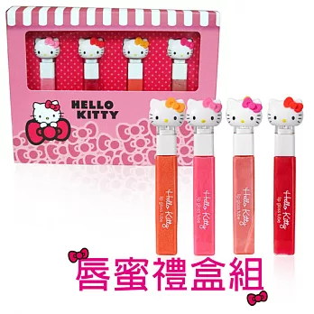 【iBV.18】Hello Kitty 蜜糖水漾唇蜜禮盒(HK09A02)FREEASST