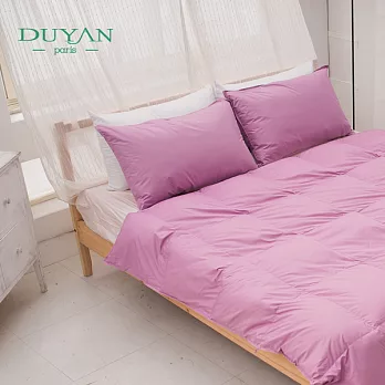 【DUYAN】飯店御用100%天然羽絲絨被 - 雙人紫色