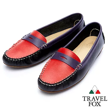 Travel Fox SOFT-色搭柔軟休閒鞋914832-19-36紫色