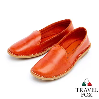 Travel Fox 質感女孩休閒鞋914872-16-35橘色