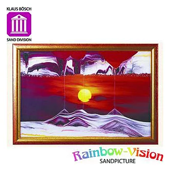 【Rainbow-Vision】水砂畫-Movie(黃金太陽)-S