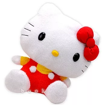 日本限定SANRIO景品【萌眼Hello Kitty】柔軟玩偶