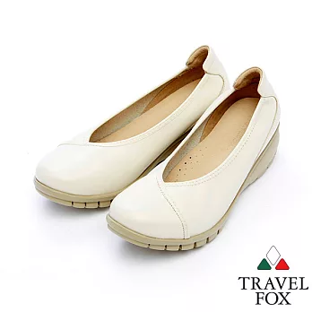 Travel Fox 2吋輕量和式楔型鞋915318-82-35米色