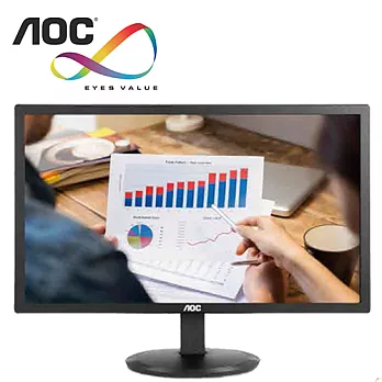 AOC艾德蒙 I2080SW 20型 微笑護眼不閃屏液晶螢幕