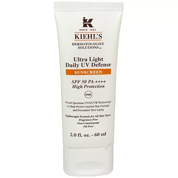 Kiehl’s契爾氏 集高效清爽UV防護乳SPF50PA++++(60ml)限量加大版