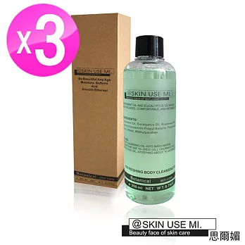 SKIN USE MI思爾媚 舒活泡泡浴油250ml 3入組