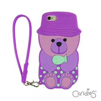 【Candies】POPBOB小熊(紫)IPhone6/6s (4.7)手機保護套