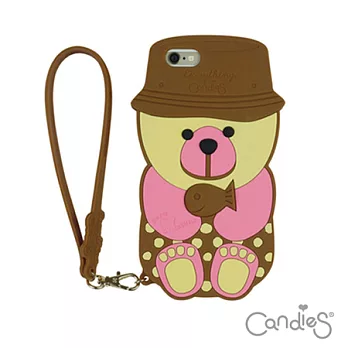 【Candies】POPBOB小熊(咖啡)IPhone6/6s (4.7)手機保護套