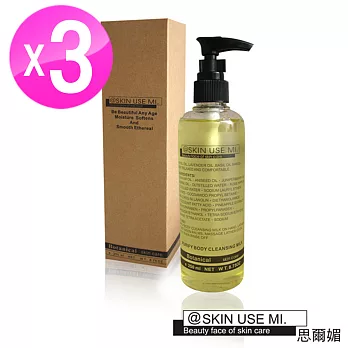 SKIN USE MI思爾媚 淨化沐浴乳250ml 3入組