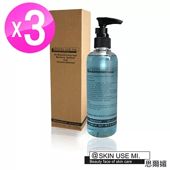 SKIN USE MI思爾媚 舒緩放鬆沐浴乳250ml 3入組