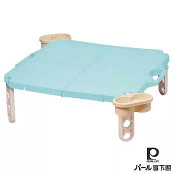 【日本Pearl Life】收納野餐桌-天藍(日本製)