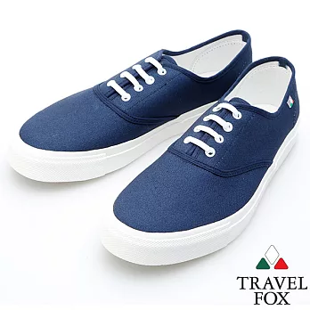 Travel Fox 經典帆布鞋914122-47-39藍色