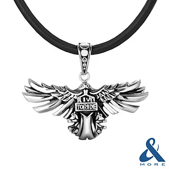 【&MORE愛迪莫】MEGA POWER Ⅱ項鍊『翱翔』50cm