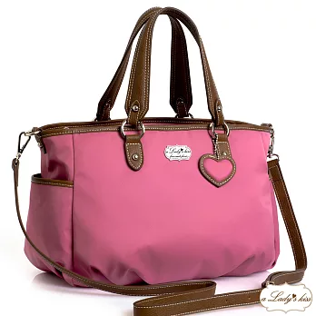 【a Lady ’s真皮】經典魅麗甜心三隔層南瓜包(果醬粉)