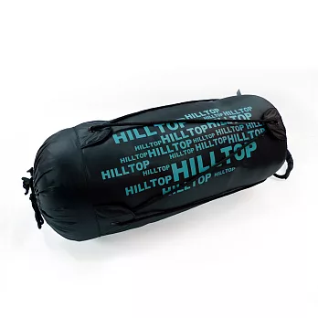 【hilltop山頂鳥】超撥水立體隔間超輕量保暖蓄熱羽絨睡袋F16X55-無黑