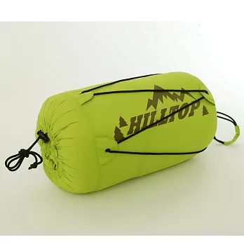 【hilltop山頂鳥】超撥水立體隔間保暖蓄熱輕量羽絨睡袋F16X55-無綠