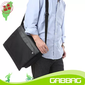 GABBAG 博德側背包GB09210-01-黑色