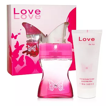 MORGAN LOVE LOVE 戀愛物語精緻組(香水60ml+身體乳100ml)