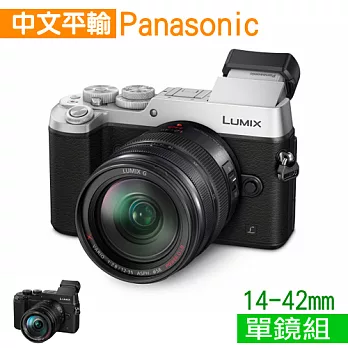 Panasonic Lumix GX8+14-42mm 4K 超高清攝錄*(中文平輸)-送SD64G-C10+單眼相機包+中型腳架+減壓背帶+相機清潔組+硬式保護貼無GX8