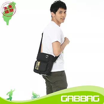 GABBAG 兵森側背包GB11109-01-黑色