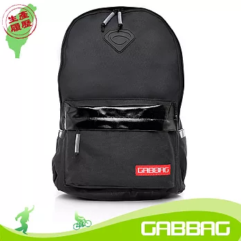 GABBAG 堺筋色比後背包GB14101-01-黑色