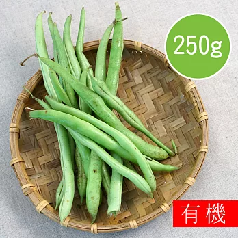 【陽光市集】花蓮好物-有機轉型四季豆(250g)