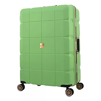 日本 LEGEND WALKER 6023-60-25吋 PP輕量行李箱25吋蘋果綠