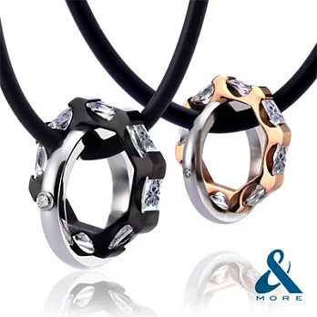 【&MORE】愛迪莫鈦鍺-MAGIC項鍊『戀人星系』對鍊50+50cm