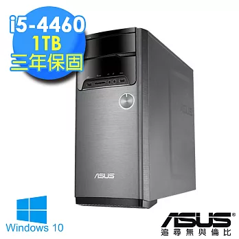 【ASUS】M32AD《Win10星際大戰》i5-4460四核心 1TB大容量 桌上型電腦(黑)(0011C446UMT)★附原廠鍵鼠組★星際黑’