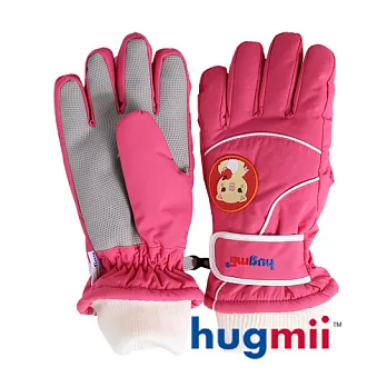【Hugmii】動物造型兒童保暖分指型滑雪手套_小豬M(適3-6歲)